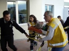 MOTOSİKLET SÜRÜCÜSÜ AĞIR YARALANDI