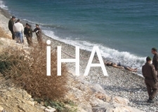 ALTINOLUK'TA CESED SAHİLE VURDU