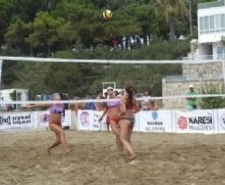 BURHANİYE’ DE ULUSLAR ARASI PLAJ VOLEYBOLU