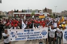 EDREMİT’TE 1 MAYIS COŞKUSU