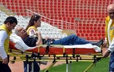 BEYİN DAMARLARI TIKANAN HASTA AMBULANS HELİKOPTERLE BURSA'YA SEVK EDİLDİ