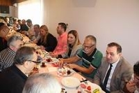 AYDINLIOĞLU MUHTARLAR VE BASINLA BİRARAYA GELDİ