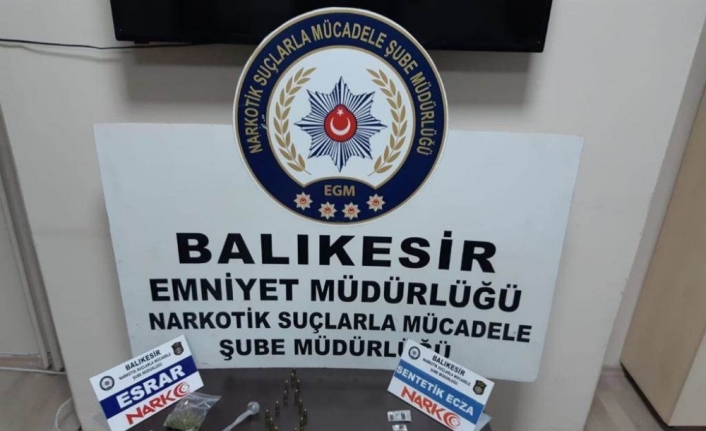 Balıkesir polisi uyuşturucu tacirlerine göz açtırmıyor