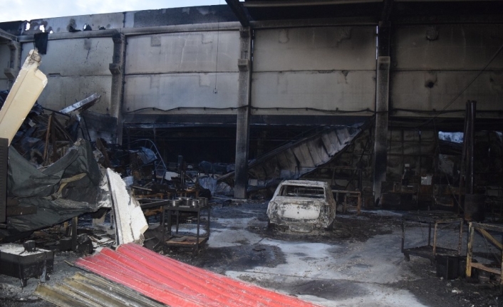 Dehşet hava aydınlanınca ortaya çıktı: 6 fabrikada büyük zarar