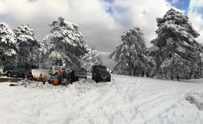 Off roadçulardan Kazdağları’na büyük ilgi
