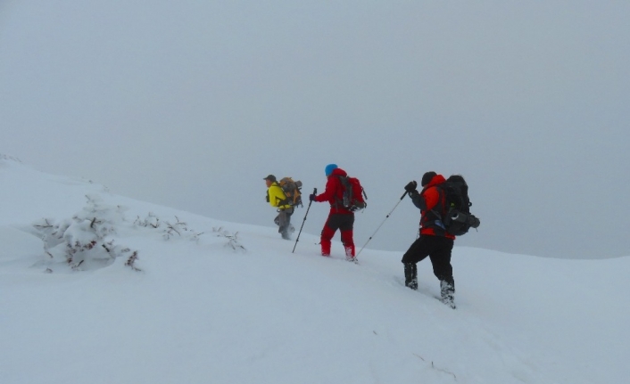 Karlar ülkesine tırmadılar