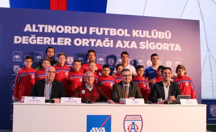Altınordu Futbol Kulübü’nün ’Değerler Ortağı’: AXA Sigorta