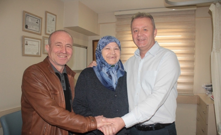 Anne ve oğlu aynı anda ölümün kıyısından döndü