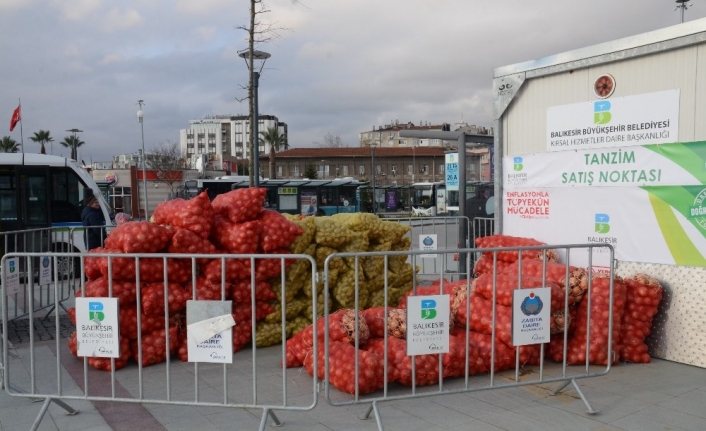 Balıkesir’de ikinci tanzim satış Toygar’da açıldı