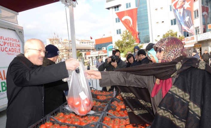 Balıkesir’de ilk tanzim satış noktası açıldı