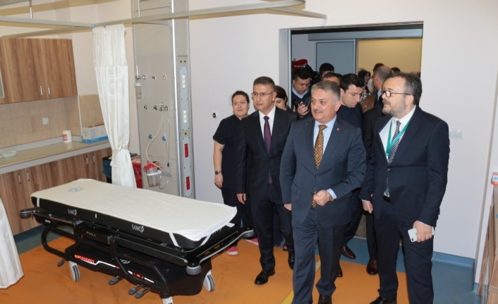 BAÜN Araştırma Hastanesi Acil Servisi açıldı
