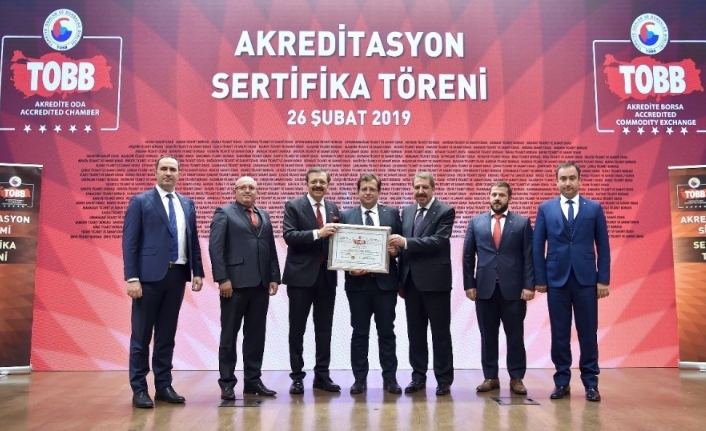 Burhaniye’de 5 yıldızlı hizmet sertifikası