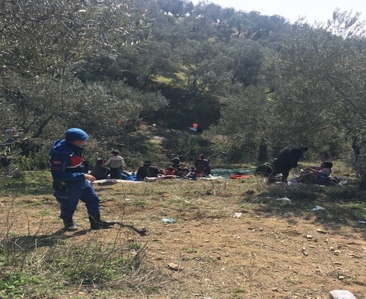 Çanakkale’de 166 mülteci yakalandı