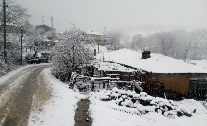 Çanakkale’de kar yağışı