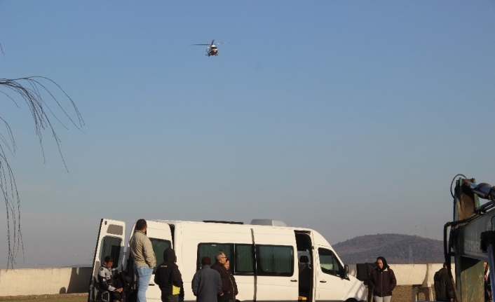 Çanakkale’de otomobilin dereye uçtuğu iddiası