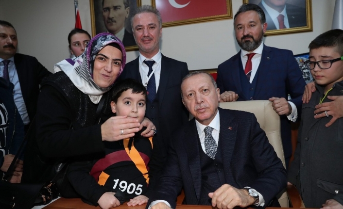 Cumhurbaşkanı Erdoğan’a anlamlı hediye