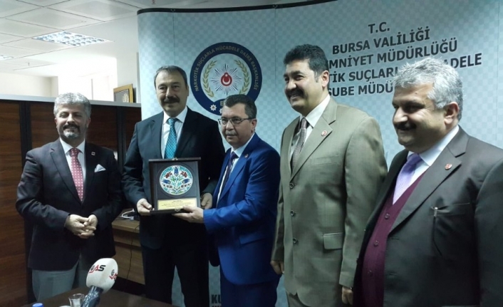 Emniyet Müdürü Bursa’nın uç beyleri ile buluştu