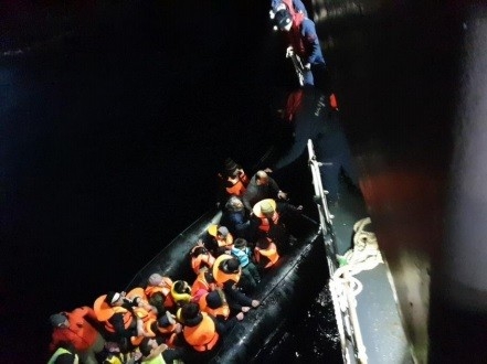 Gökçeada’da 47 mülteci yakalandı