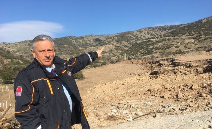 Heyelan bölgesinde bilimsel çalışmalar başladı