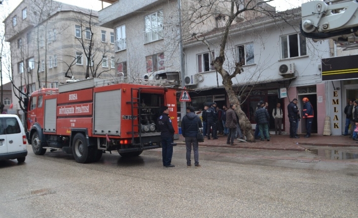 İnegöl’de korkutan yangın