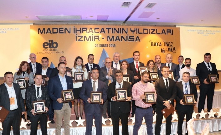 İzmir ve Manisalı maden ihracatçılarının gurur gecesi