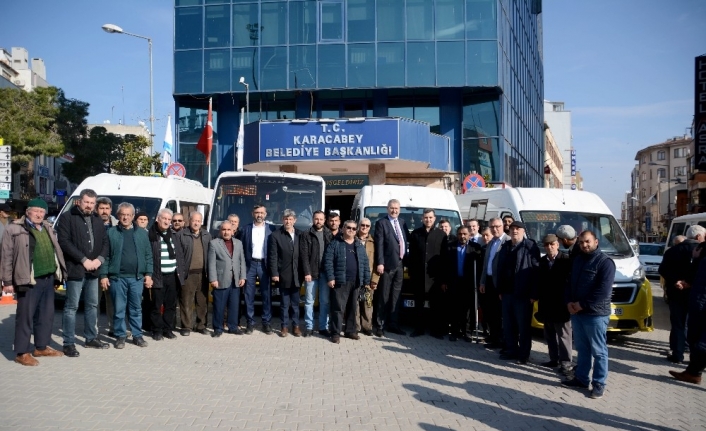 Karacabey’de minibüsçüler uzlaştı