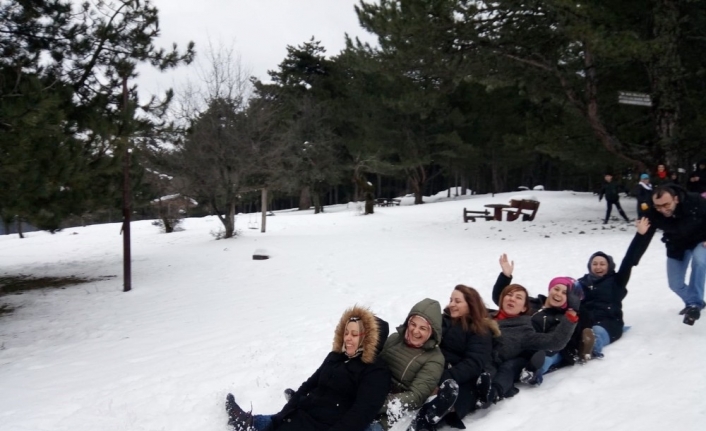 Keles beyaza büründü