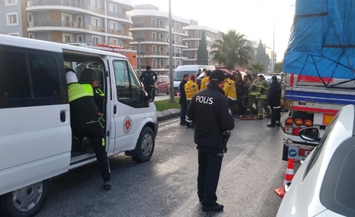 Köpeği görünce direksiyonu kırdı, minibüsle çarpıştı: 1 ölü, 1 yaralı