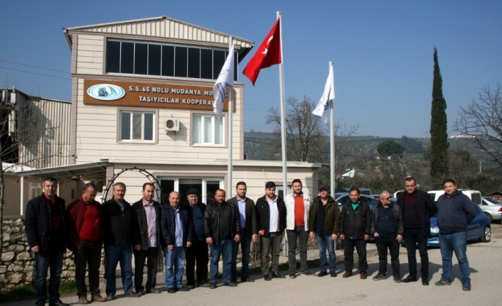 Mudanya taşıyıcılarda direksiyon Şahiner’de