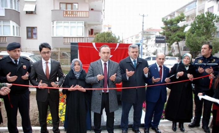 Mudanyalı şehidin ismi çeşmeyle yaşayacak