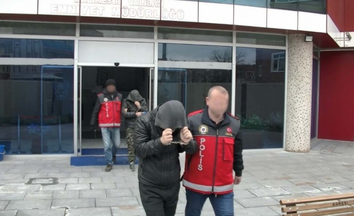 Eve giren 3 hırsız tutuklandı