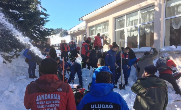 Uludağ’da kar faciası