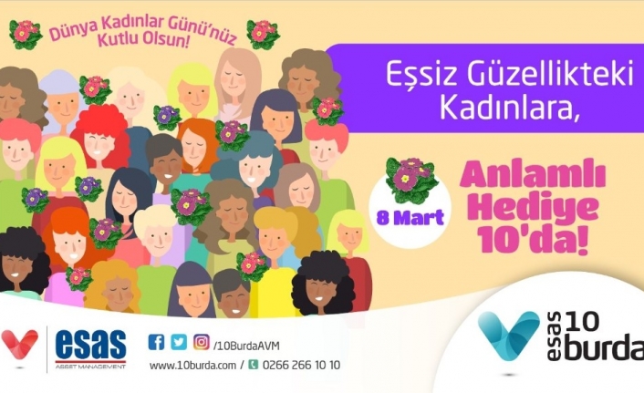 10 Burda AVM, 8 Mart Dünya Kadınlar Günü’nü “Çuha Çiçeği Atölyesi” ile kutluyor!