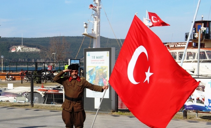 52 yaşında İstanbul’dan Çanakkale’ye yürüdü