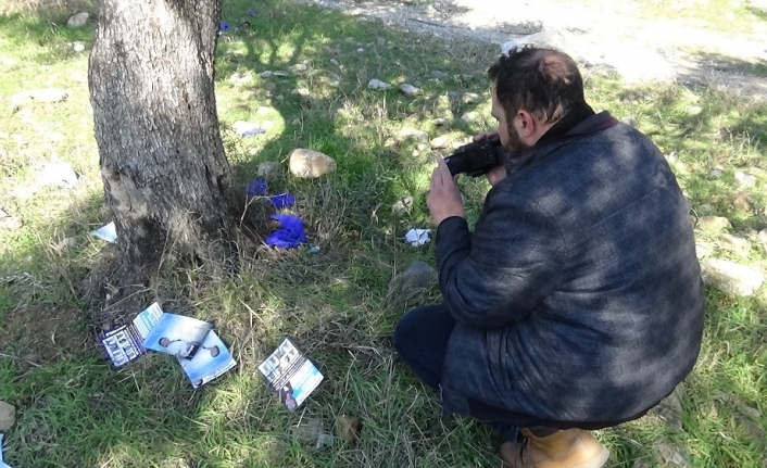 Aracında başından vurulmuş olarak ölü bulunan kadın muhtar son yolculuğuna uğurlandı