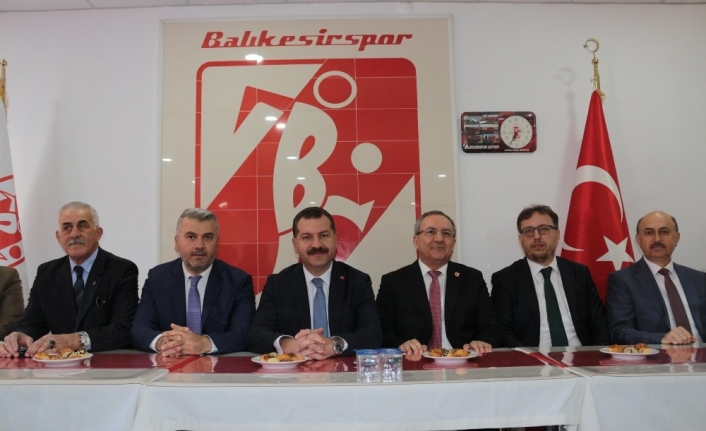 Başkan adayından Balıkesirspor’a ziyaret