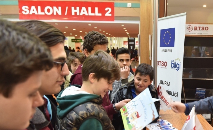 Bursa Kitap Fuarı’nda Bursa AB Bilgi Merkezi’ne büyük ilgi