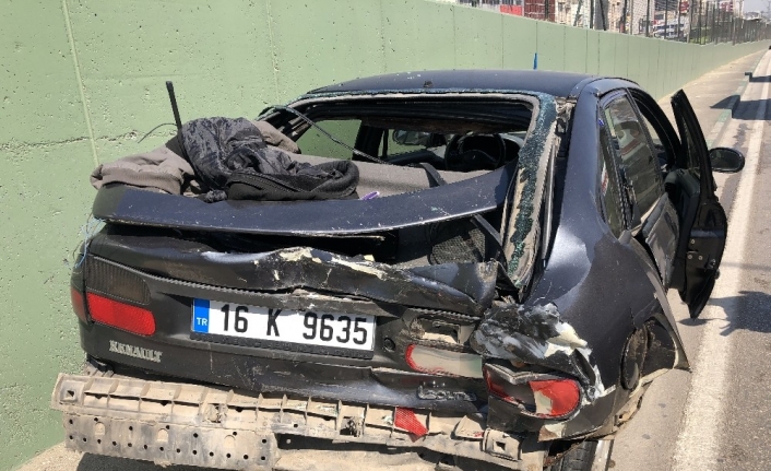 Bursa’da zincirleme kaza: 2 yaralı
