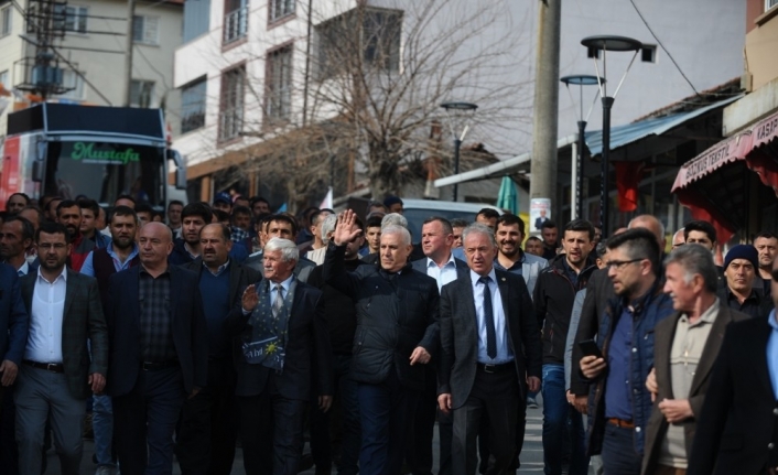 Dağ yöresi Bozbey’i bağrına bastı