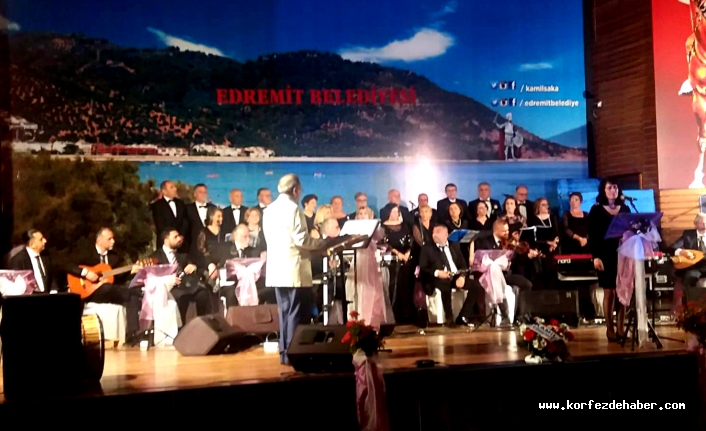 Edremit’te ‘Şarkı-Türkü Popüler Müzik’ konseri  