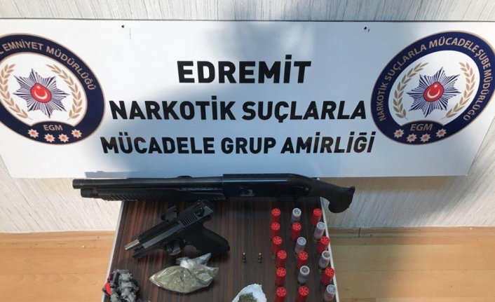 Edremit’te uyuşturucu ile mücadele sürüyor