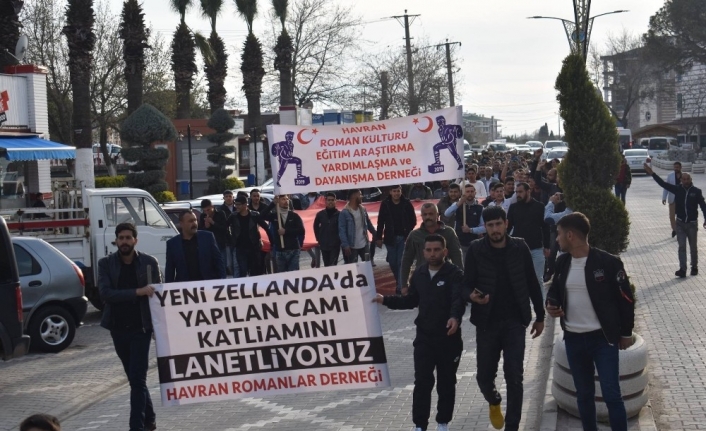 Havran’da Yeni Zelanda’daki terör saldırısı protesto edildi