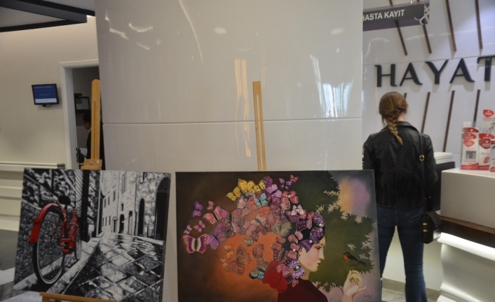 Hayat Hastanesi’nde anlamlı sergi