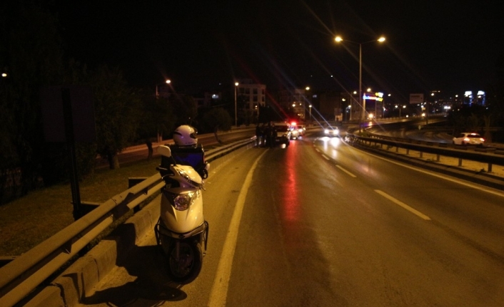 İzmir’de motosiklet sürücüsü ağır yaralandı