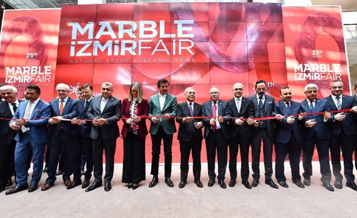 MARBLE İzmir Fuarı doğal taş sektörünü, doğal taş sektörü de fuarı büyüttü