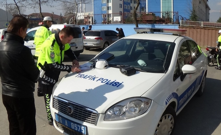 Motor çalıntı, plaka sahte çıktı