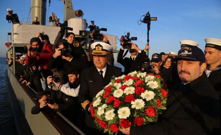 Nusret Mayın Gemisi 104 yıl sonra aynı rotada