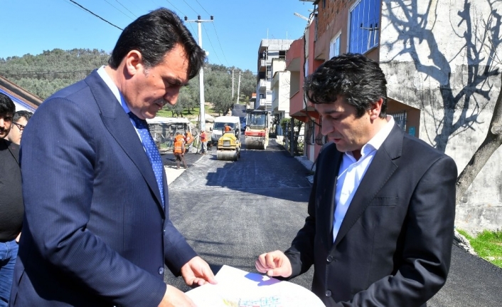 Osmangazi’de asfalt çalışmaları hız kesmiyor