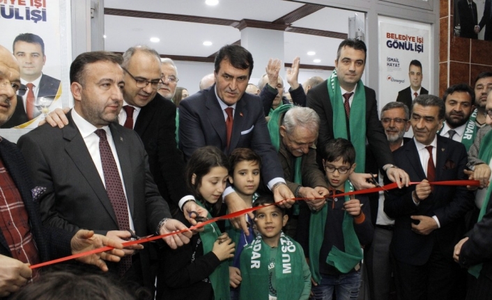 Osmangazi’de seçim ofisi dualarla açıldı