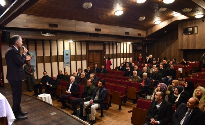 Taban çarşı esnafıyla bir araya geldi